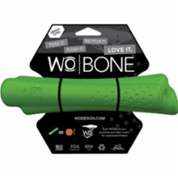 WO DOG BONE GREEN SMALL