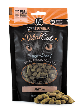 Vital Essentials Freeze-Dried Vital Cat Treats Ahi Tuna 1.1 oz