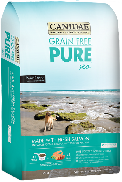 Canidae Grain Free Pure Sea W/Salmon 24 lb.