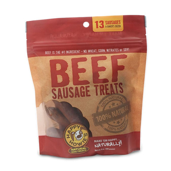 Happy Howie's 4″ BEEF SAUSAGE Bakers Dozen (13 count)