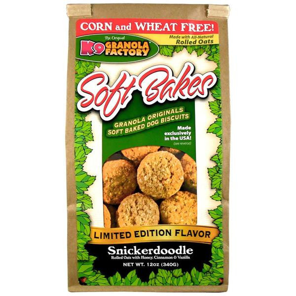 K9 Granola Factory Soft Bakes Limited Edition Snickerdoodle