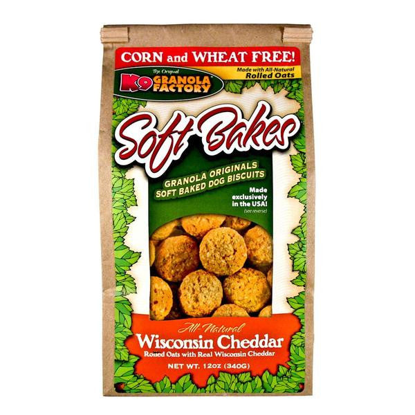 K9 Granola Factory Soft Bakes Wisconsin Cheddar