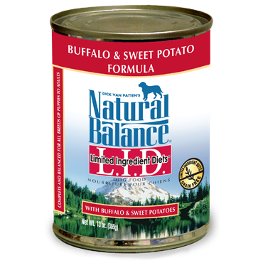 Natural balance buffalo and sweet best sale potato
