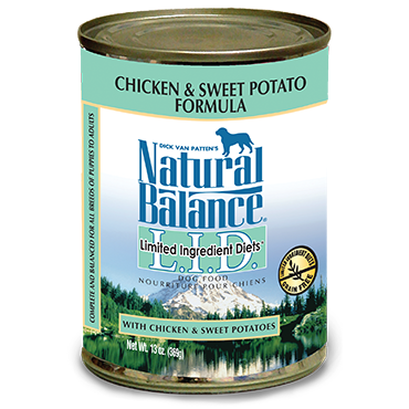 Natural Balance Limited Ingredient Diets Chicken & Sweet Potato Canned Dog Food 13 oz.