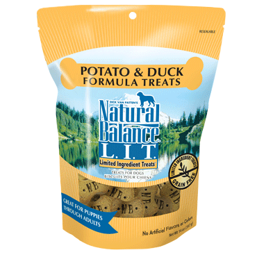 Natural Balance Limited Ingredient Diets Duck & Potato Small Breed Treats 8 oz.