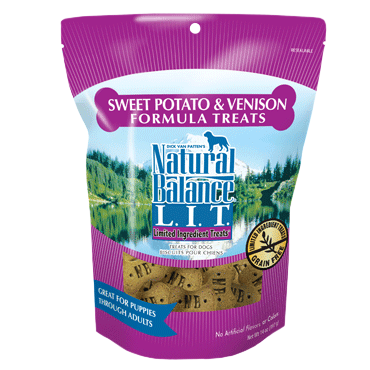 Natural Balance Limited Ingredient Diets Venison & Sweet Potato Small Breed Treats 8 oz.