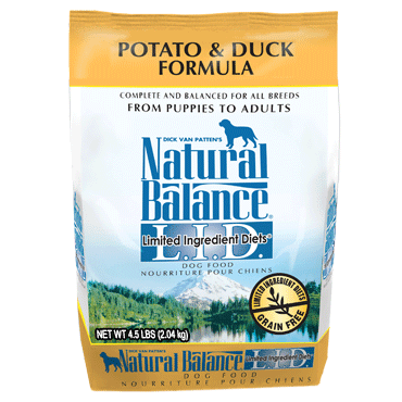 Natural Balance Limited Ingredient Diet Duck & Potato Formula Dry Dog Food 4.5 lb
