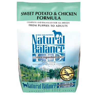 Natural Balance Limited Ingredient Diet Chicken & Sweet Potato Dry Dog Food 4.5 lb