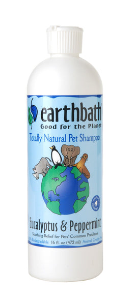 Earthbath Eucalyptus & Peppermint Shampoo 16 oz.