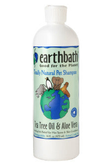 Earthbath Tea Tree & Aloe Shampoo 16 oz.