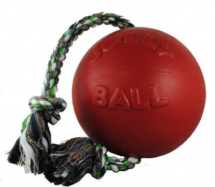 Jolly Pets Romp-N-Roll Red 4.5"