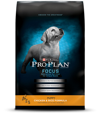 Pro Plan Focus Puppy Chicken & Rice Formula 34 lb