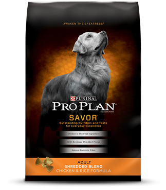 Pro Plan  Savor® Adult Shredded Blend Chicken & Rice Formula 35 lb