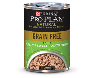 Pro Plan Adult Grain Free Classic Turkey & Sweet Potato Entrée 13 oz